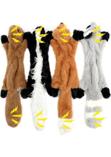 Fil Tarzı Yeni Sevimli Peluş Oyuncaklar Gıcırdayan Pet Köpek Oyuncakları Sincap Rakun Tilki Kokarca Hayvan Peluş Oyuncak Cızırtılı Islık Çalan Sincap (Yurt Dışından) fiyatları