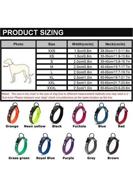 Çimen Yeşili Tarzı Xxl Truelove Yumuşak Yastıklı Örgü Köpek Tasması 3m Yansıtıcı Naylon Yürüyüş Eğitim Köpek Talepleri Stok Koşu Köpek Pet Yaka 11 Renk (Yurt Dışından) modelleri