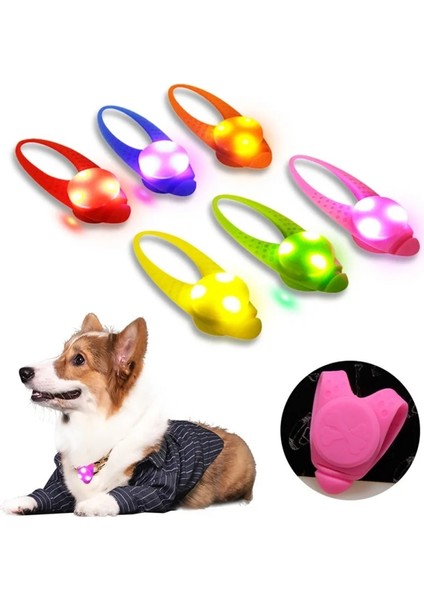 Mavi Stil Ayarlanabilir Pet Yaka Gece LED Kolye Güvenlik Yanıp Sönen Glow Işık Yanıp Sönen Köpek Yaka Kolye Pet Köpek Malzemeleri Aksesuarları (Yurt Dışından) fiyatları