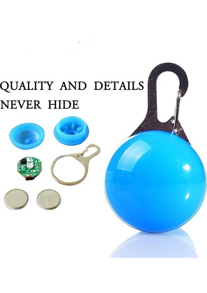 Kırmızı Stil Pedant Pet LED Yanıp Sönen Pet Yaka Toka Kravat Yaka Eğitim Yürüyüş Pet Malzemeleri Köpek Kedi Köpek LED Gece Güvenliği (Yurt Dışından) modelleri