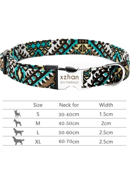 Color9 Stili Xs Beden Köpek Tasması Kediler Köpek Şeyleri Malzemeleri Oyulmuş Kimlik Etiketi Isim Plakası Adı Küçük Büyük Köpekler Için Özel Evcil Hayvan Ürünleri Tasmaları (Yurt Dışından)