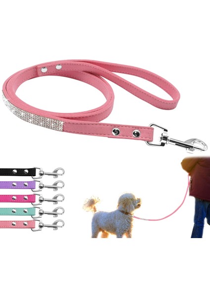 Siyah Stil S Beden Bling Taklidi Köpek Kedi Tasmaları Deri Pet Köpek Yavrusu Yaka Yürüyüş Küçük Orta Köpekler Için Tasma Kurşun Catuahua Pug Yorkie (Yurt Dışından) indirimleri