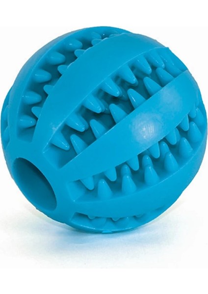 Lacivert Tarzı 7cm Köpek Oyuncakları Streç Kauçuk Sızdıran Top Komik Interaktif Pet Diş Temizleme Topları Isırmaya Dayanıklı Çiğneme Oyuncakları 5cmcmcmcmcm (Yurt Dışından)
