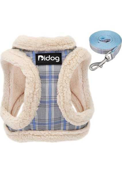 Mavi Stil S Beden Yumuşak Köpek Kedi Koşum Yelek Hiçbir Çekme Yastıklı Pet Chihuahua Köpek Koşum Tasma Seti Küçük Orta Köpekler Için Ayarlanabilir Fransız Bulldog (Yurt Dışından)