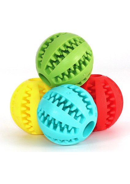 Mavi Stil Çap 6cm Köpekler Için Oyuncaklar Top Etkileşimli Oyuncaklar Köpek Çiğneme Oyuncakları Diş Temizleme Esnekliği Küçük Büyük Köpek Oyuncakları Kauçuk Pet Top Oyuncakları (Yurt Dışından) fırsatları