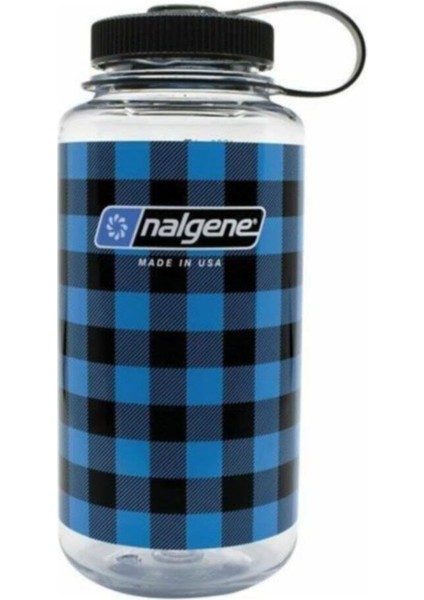 32OZ Wide Mouth Blue Plai