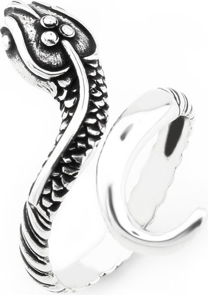 Gümüş 925 Ayar Kadın Gümüş Yılan