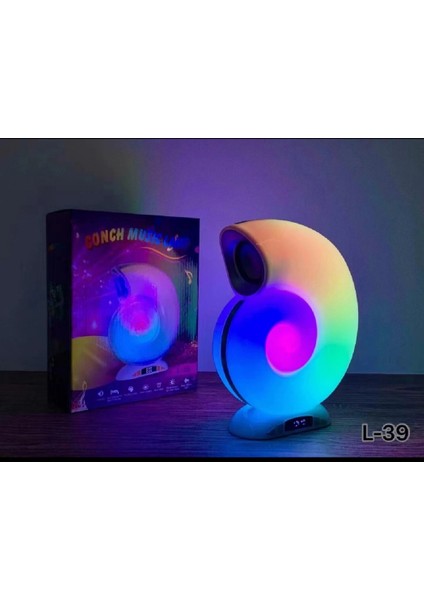 L39 Full Rgb LED Işıklı Taşınabilir Kablosuz Bluetooth Hoparlör