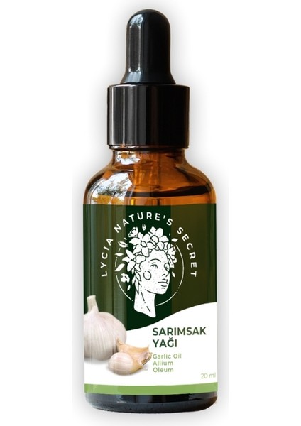 %100 Doğal ve Saf Sarımsak Yağı 20 ml
