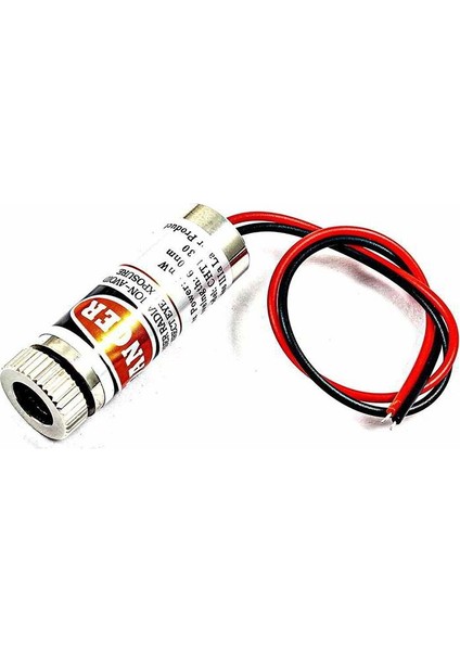 12mm 650nm 5mw Kırmızı Nokta Kafalı Lazer