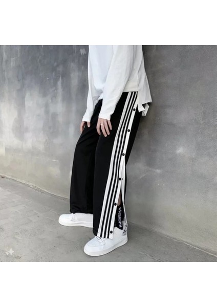 Çıt Çıtlı Paraşüt Eşofman Altı - Siyah fiyatları