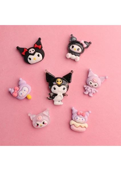 Kuromi 7 Li Yapışkanlı Charm