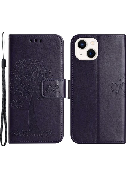 iPhone 15 Plus Stand Cüzdan Pu Deri + Tpu Telefon Kılıfı (Yurt Dışından)
