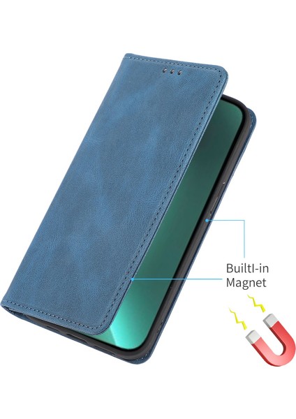 iPhone 15 Pro Pu Deri Şok Geçirmez Telefon Kasası Manyetik Flip Stand Cüzdan Telefon Kılıfı (Yurt Dışından) indirimleri