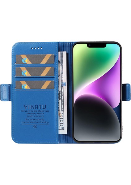 Apple Phone 14 Için Koruyucu Kasa Pu Pu Deri Flip Kapak Cüzdan Telefon Koruyucusu Stand ile Telefon Kılıfı (Yurt Dışından) fiyatları