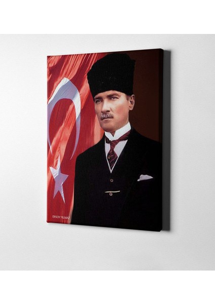 Kişiye Özel Atatürk Kanvas Tablo (50 x 70 Cm.) 23 fiyatları