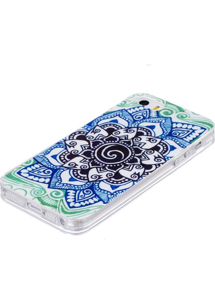 Iphone Se 5s 5 Için Yumuşak Imd Tpu Çiçek Deseni Telefon Kılıfı (Yurt Dışından)