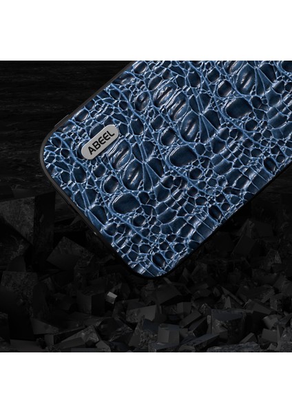 iPhone 15 Plus Gölgelik Dokusu Ince Inek Deri Kaplamalı Pc+Tpu Kapak Telefon Kılıfı (Yurt Dışından) modelleri