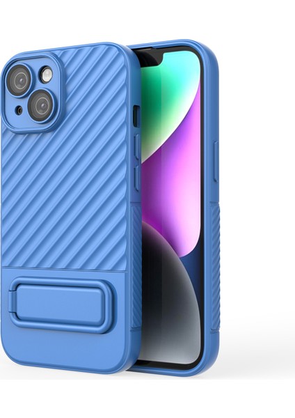 iPhone 15 Plus Cilt Touch Cep Telefonu Kickstand ile Yumuşak Tpu Telefon Kılıfı (Yurt Dışından) fırsatları