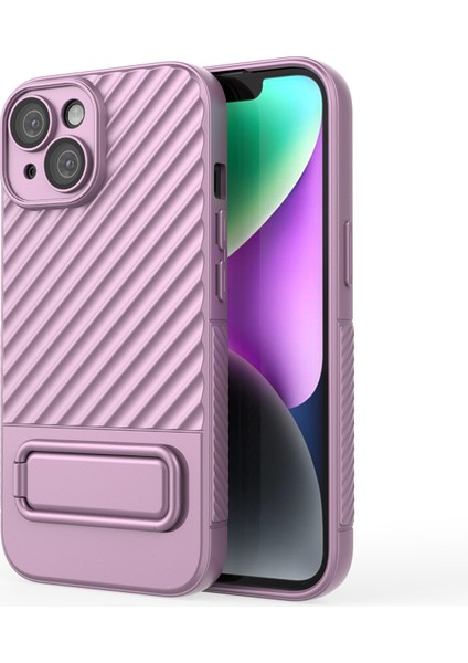 iPhone 15 Plus Cilt Touch Cep Telefonu Kickstand ile Yumuşak Tpu Telefon Kılıfı (Yurt Dışından) fırsatları