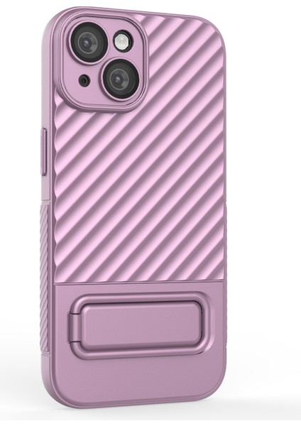 iPhone 15 Plus Cilt Touch Cep Telefonu Kickstand ile Yumuşak Tpu Telefon Kılıfı (Yurt Dışından) indirimleri