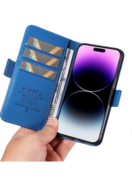 Apple Phone 14 Pro Max Pu Deri Cüzdan Stand Şok Geçirmez Kapak Telefon Kılıfı (Yurt Dışından) indirimleri