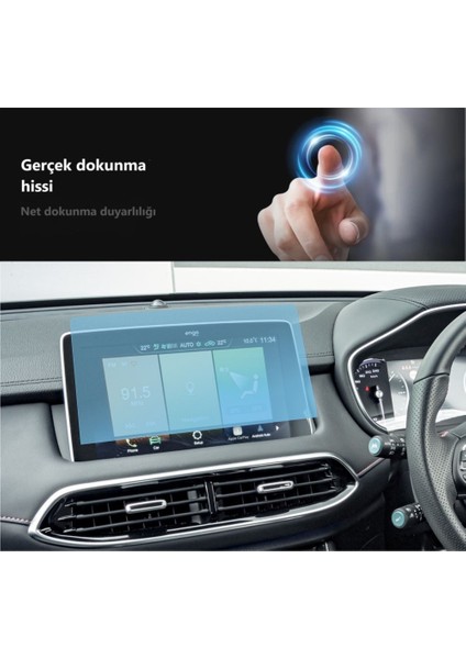 Mg E-Hs 10.1 Inç Ekran Koruyucu Multimedya Navigasyon Nano Şeffaf