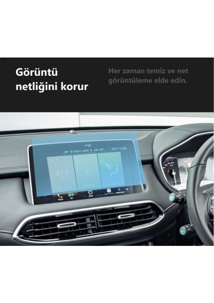 Mg E-Hs 10.1 Inç Ekran Koruyucu Multimedya Navigasyon Nano Şeffaf