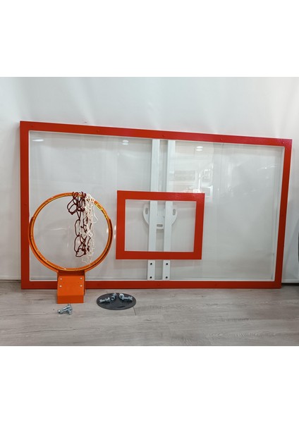 Adelinspor Basketbol Panya Seti 105*180 15 mm Akrilik Cam Hidrolik Çember