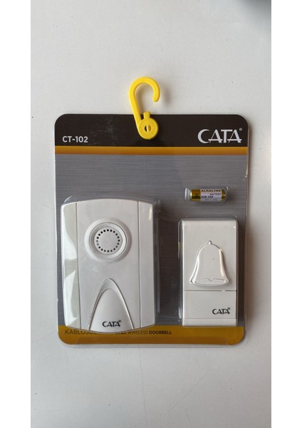 Uzaktan Kumandalı Beyaz Zil CT-102