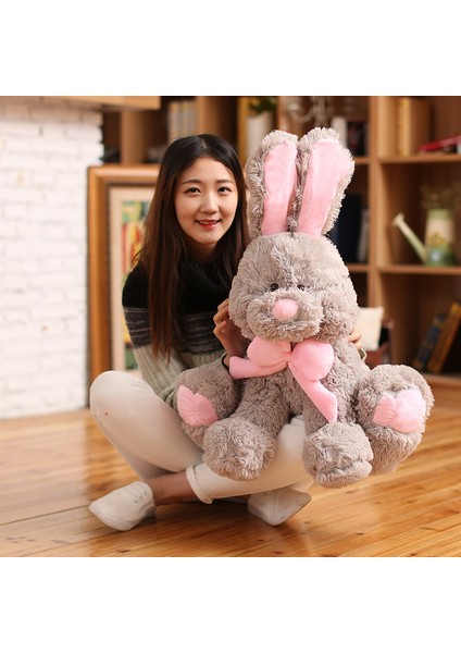 70CM Net Kırmızı Büyük Tavşan Peluş Oyuncak Easter Bunny (Yurt Dışından)