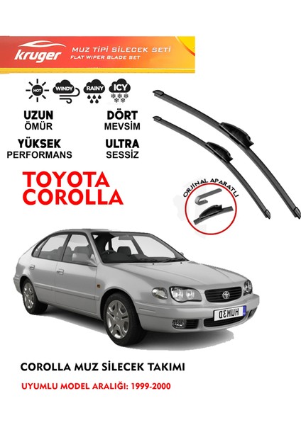 Toyota Corolla Terra Muz Silecek Takımı (1999 - 2001)