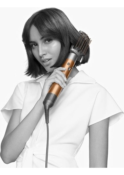 Seramik Plaka Airwrap™ Multi-Styler Complete Uzun Saç Şekillendirici (Vinca Mavisi/rosé) C / F Yok