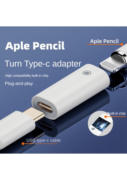 Apple Pencil Için IPad 1. Nesil Şarj Adaptörü Aydınlatma Dişi Dönüştürücü, Aydınlatma Dişi - Aydınlatma Dişi (Yurt Dışından) fırsatları