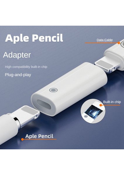 Apple Pencil Için IPad 1. Nesil Şarj Adaptörü Aydınlatma Dişi Dönüştürücü, Aydınlatma Dişi - Aydınlatma Dişi (Yurt Dışından) indirimleri