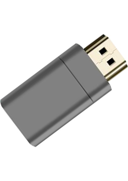 Manyetik HDMI Uyumlu Adaptör 8k Yüksek Çözünürlüklü Erkek-Kadın Dönüştürücü Tv Projektör Dizüstü Bilgisayar Için Manyetik Adaptör (Yurt Dışından)