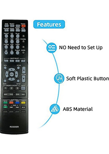 RC020SR Uzaktan Kumanda Marantz NR1504 NR1403 NR1501 RC020SR Av Güç Amplifikatörü Yedek Uzaktan Kumanda (Yurt Dışından) fırsatları