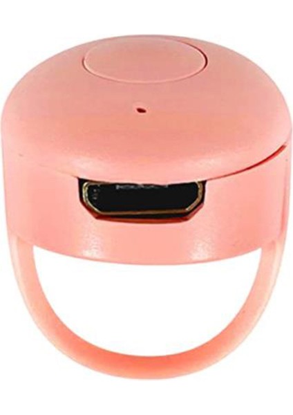 Bluetooth, Akıllı Telefonlar Için 10M Uzaktan Çalıştırma Sayfa Çevirici Sağlıyor Douyin Kısa Videolar - Pembe (Yurt Dışından)