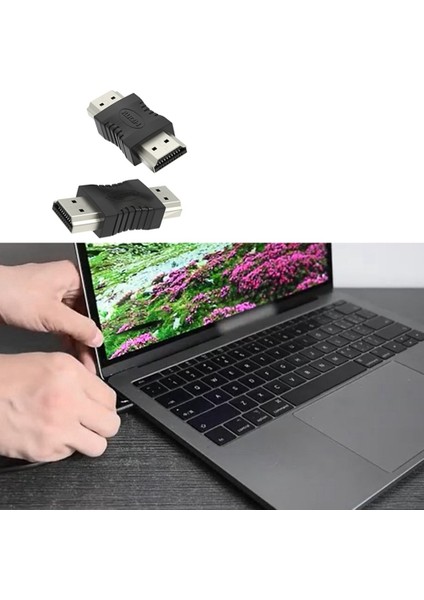 2 Adet/takım Erkek HDMI Uyumlu Standart Arayüz Çoğaltıcı Konnektörleri Genişletici Dönüştürücü Dizüstü Bilgisayar Projektörü Için (Yurt Dışından) indirimleri