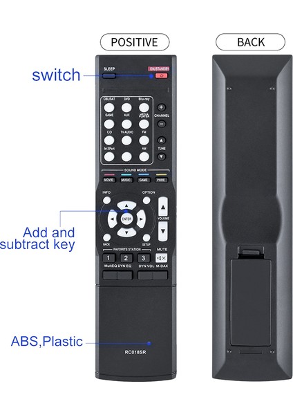 RC018SR Marantz Av Alıcısı Için Uzaktan Kumandayı Değiştirin NR1504 NR1403 NR1505 Av Surround Ev Sineması Alıcısı (Yurt Dışından) indirimleri