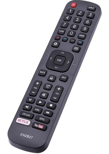 EN2B27 Hisense LCD Tv Için Uzaktan Kumanda 32K3110W 40K3110PW 50K3110PW Yedek Uzaktan Kumanda Siyah (Ingilizce Sürüm) (Yurt Dışından) indirimleri