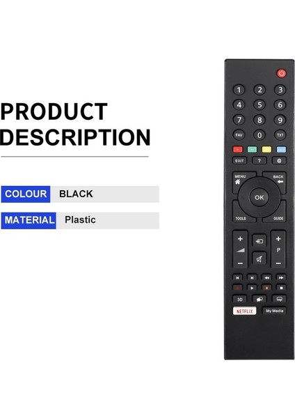 Grundig Tv Için Uzaktan Kumandanın Değiştirilmesi RC3214821102 TS1187R TS1187R-5 RC3214 (Yurt Dışından) modelleri