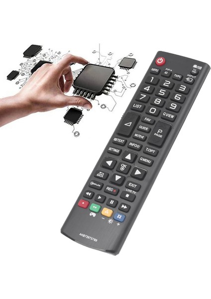 AKB73975789 Lg LED Tv Için Değiştirilen Uzaktan Kumanda 22MT45D 22MT45V 22MT45DP 22MT45VP 24MT45D 24MT45V 24MT40D 28MT45D (Yurt Dışından)