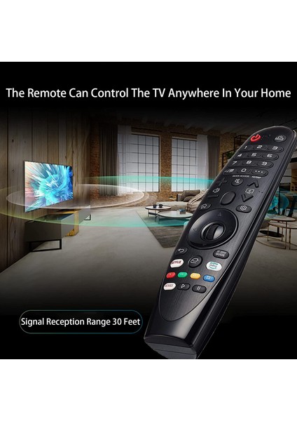 AN-MR20GA Lg Akıllı Tv Uzaktan Kumandası Için Evrensel Uzaktan Kumanda Uyumlu (Ses Işlevi Yok Işaretçi Işlevi Yok) (Yurt Dışından) fiyatları