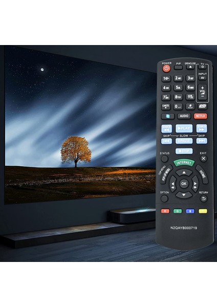 N2QAYB000719 Panasonic Blu Ray Disk Oynatıcı Için Uzaktan Kumanda DMP-BDT220 DMP-BDT120 BDT220C Uzaktan Kumanda Değiştirme (Yurt Dışından)