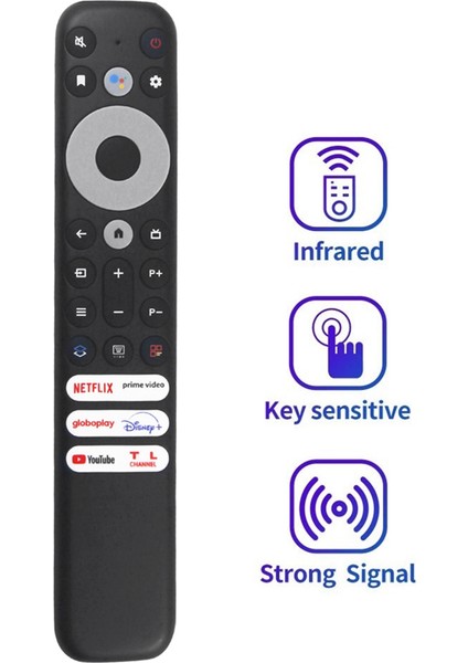 Tcl Akıllı Tv Için RC902V Fmr2 Ses Uzaktan Kumandasını Değiştirin RC902V Fmr4 RC902V Fmr1 Evrensel 50/75C725 (Yurt Dışından) fiyatları