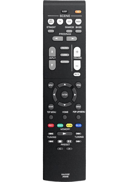 RAV532 ZP35480 Uzaktan Kumanda Yamaha Av Alıcısı Için Değiştirin RX-V379 RX-V383 RX-V383BL RXV379 RXV383 RXV383BL (Yurt Dışından)