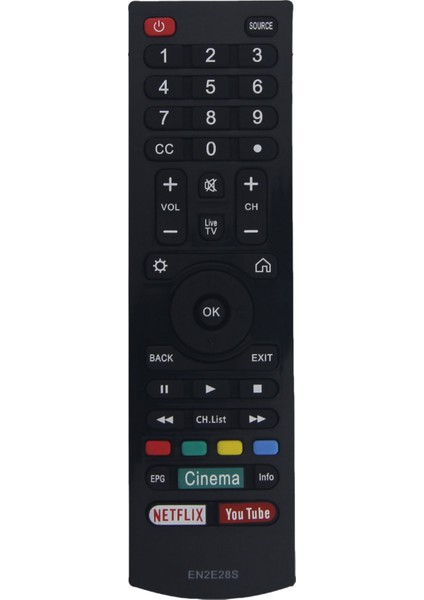 EN2E28S Sharp LCD Tv Için Uzaktan Kumanda EN2E28S EN2C28S Uzaktan Kumandanın Değiştirilmesi (Yurt Dışından)