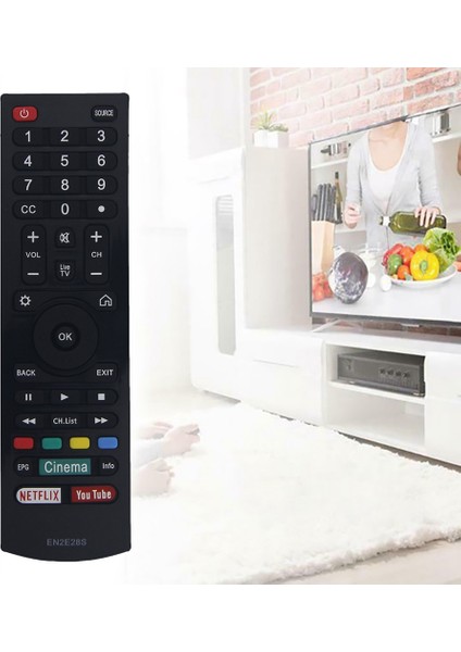 EN2E28S Sharp LCD Tv Için Uzaktan Kumanda EN2E28S EN2C28S Uzaktan Kumandanın Değiştirilmesi (Yurt Dışından) modelleri