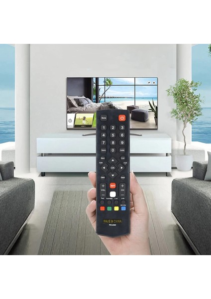 RC200 Tcl LCD Akıllı Tv Için Uzaktan Kumanda RC200 L40S4700FS Uzaktan Kumandanın Değiştirilmesi Ingilizce Küresel Model (Yurt Dışından) indirimleri
